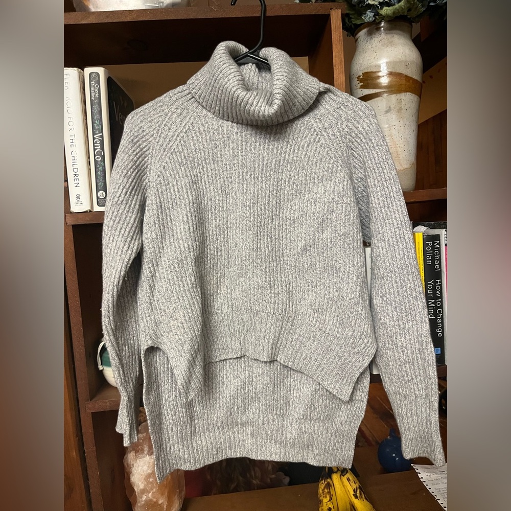 Wilfred wool knit turtleneck sweater